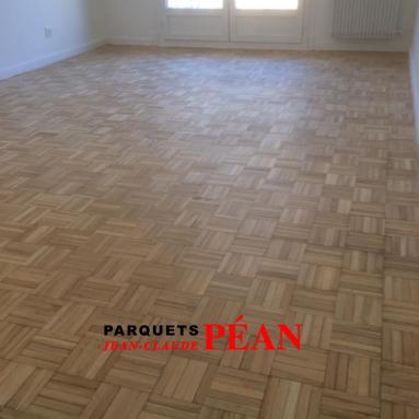 Pose parquet en mosaïque