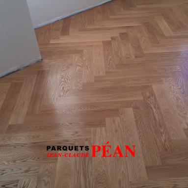 Pose de parquet