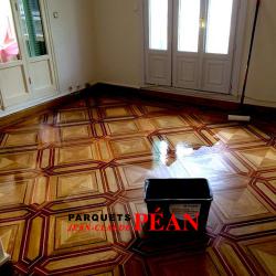 Entretien de parquet