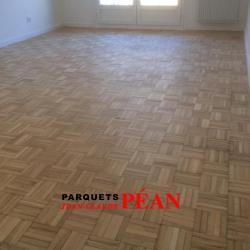 Pose parquet en mosaïque